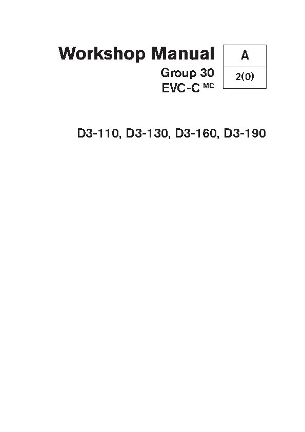 7748668 M.ATELIER D3 -110-130-160-190 Groupe 30 EVCmc-C - (10-2007) - En Anglais